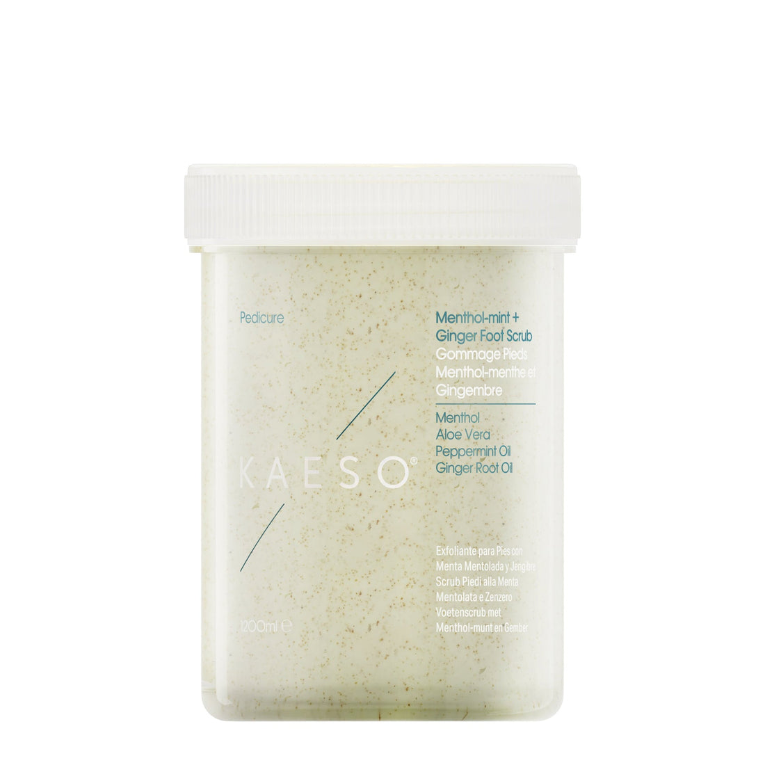 KAESO Foot Care Menthol-mint + Ginger Foot Scrub 1200ml