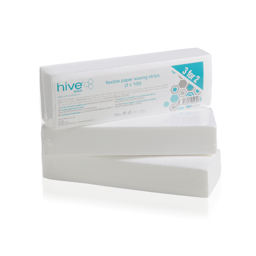3 For 2 Flexible Paper Waxing Strips