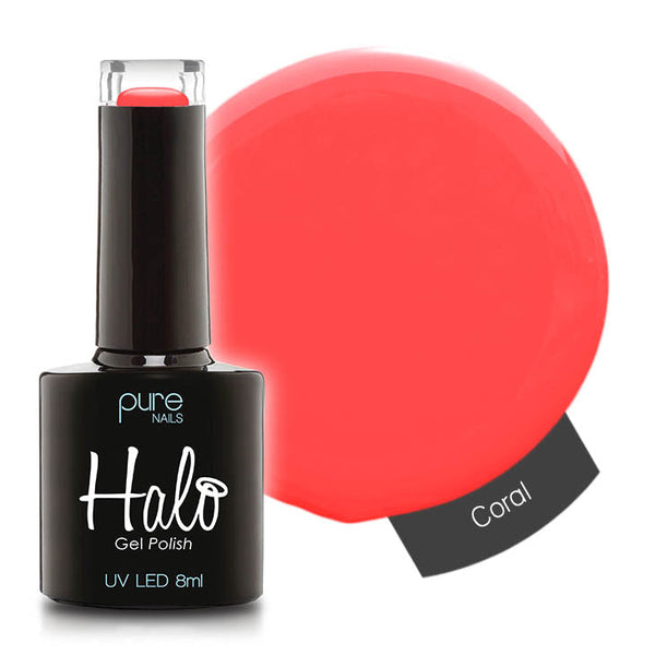Gel Nail Polish Coral 8ml