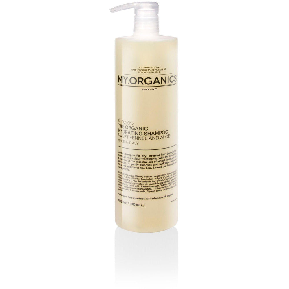 The Organic Hydrating Shampoo sweet fennel and aloe 1000ml