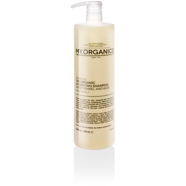 The Organic Hydrating Shampoo Sweet Fennel and Aloe 1000ml