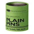 LJP 3" Hairpins Black Plain - 500 Pack