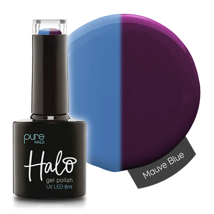 Gel Nail Polish Mauve Blue 8ml