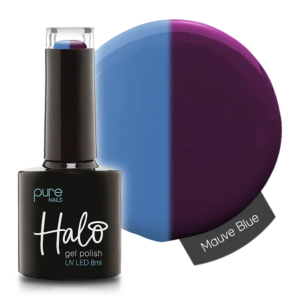 Gel Nail Polish Mauve Blue 8ml