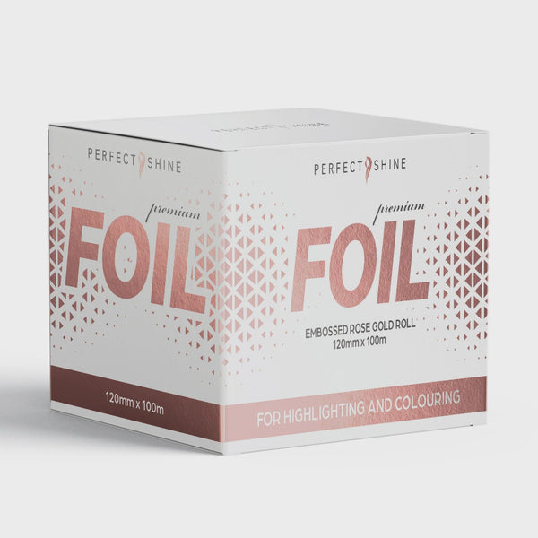 Perfect Shine Embossed Rose Gold Foil Roll 120mmx100m