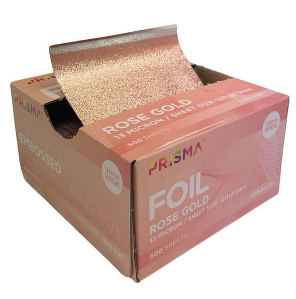 Prisma Pop Up Embossed Foil - Rose gold 120mmx273mm