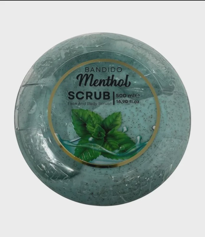 Bandido Face Scrub 500ml Menthol