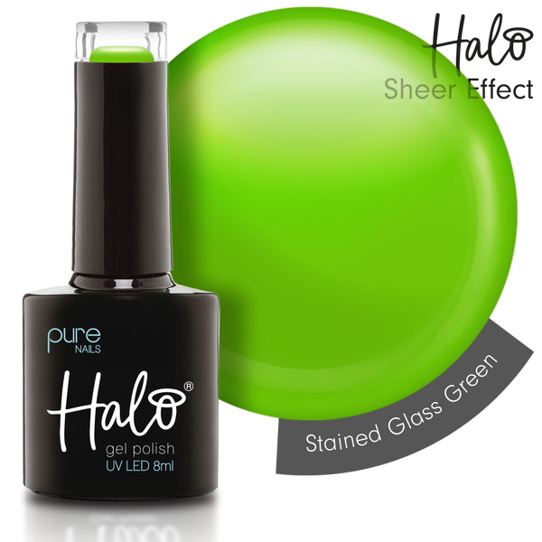 Gel Polish 8ml Stained Glass Green