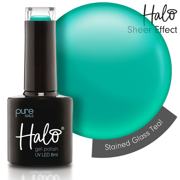 Gel Polish 8ml Stained Glass Teal