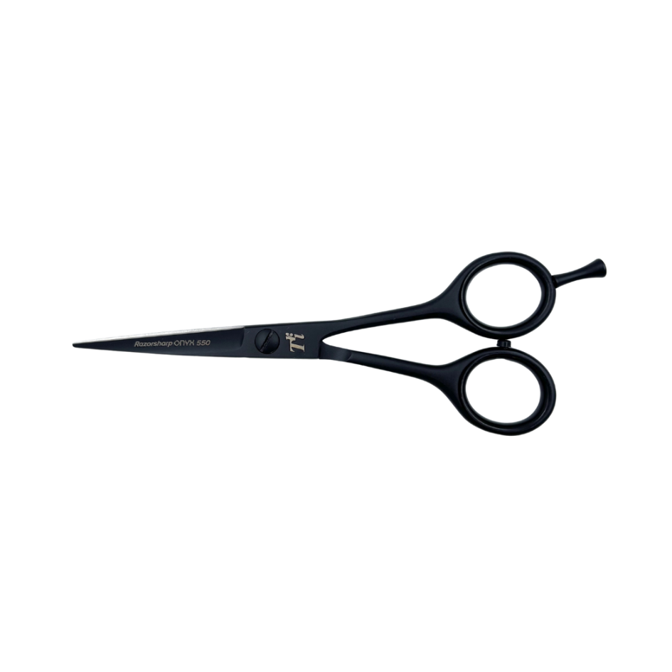 TRI Razorsharp Onyx Scissor Matt Black 6.0