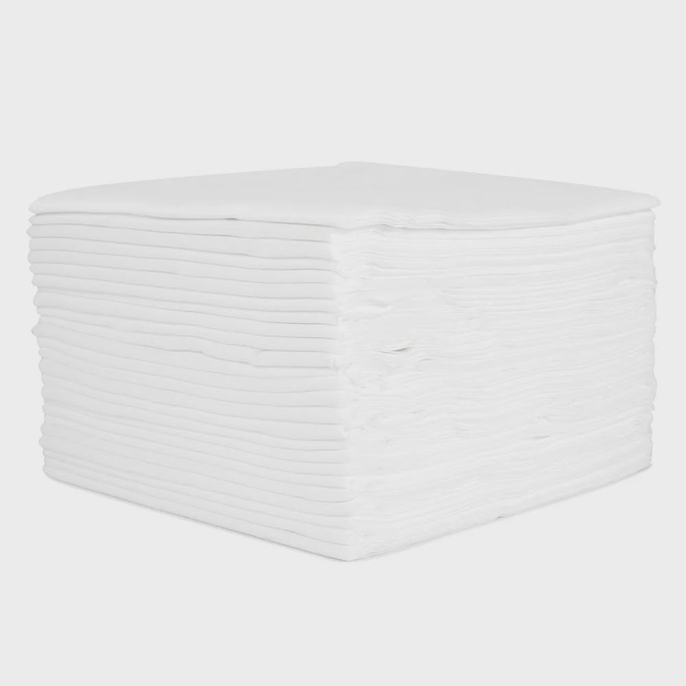 Nonwoven Disposable Towels White Pack 50