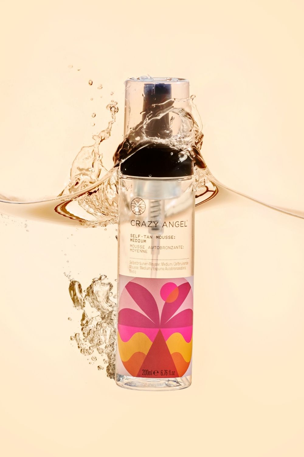 Crazy Angel Clear Self-Tan Mousse 200ml