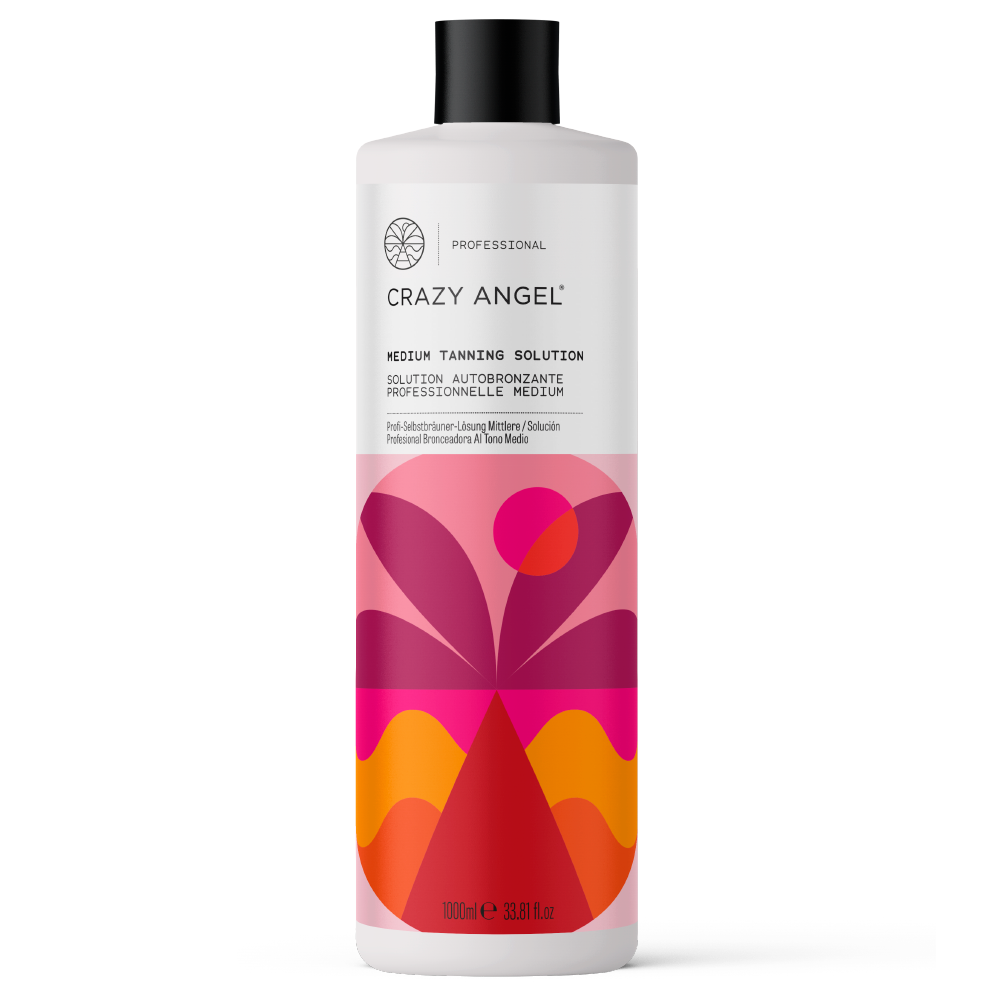 Crazy Angel Professional Medium Tanning Solution 1000ml