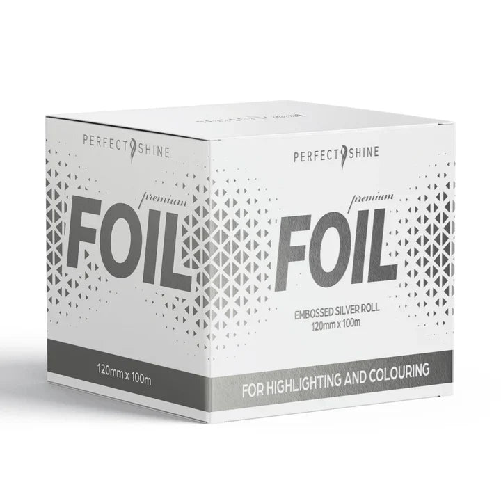 Perfect Shine Embossed Silver Foil Roll 120mmx100m
