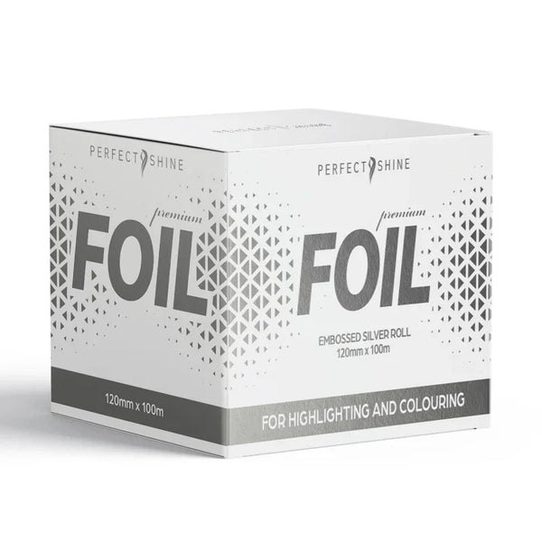 Perfect Shine Embossed Silver Foil Roll 120mmx100m