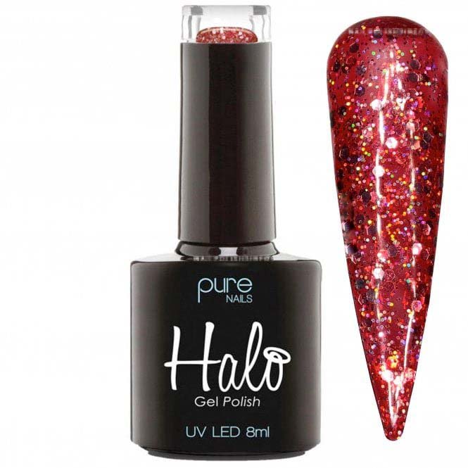Gel Nail Polish Candy Cane 8ml