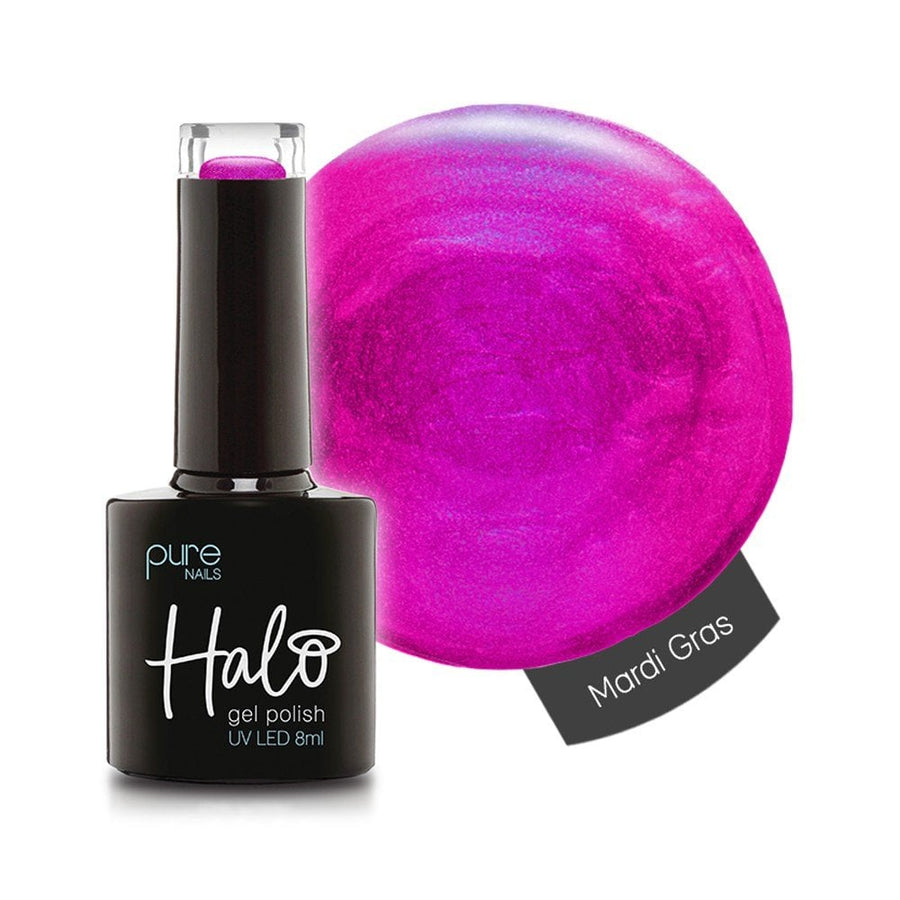 Gel Nail Polish Mardi Grass 8ml