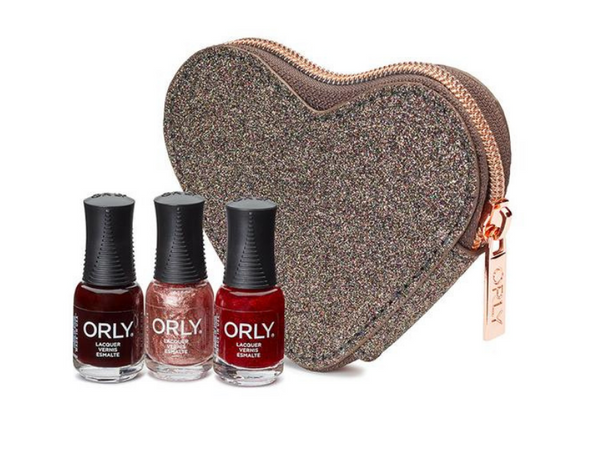 Sparkle Heart Purse Silver