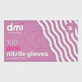 DMI Pink Nitrile Gloves Powder Free (100pcs) - Medium