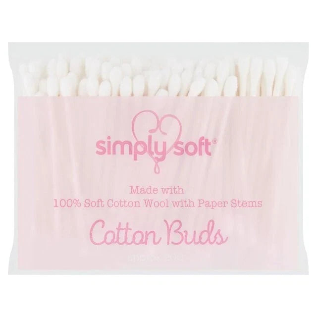 Simply Soft Cotton Buds 200 Pcs