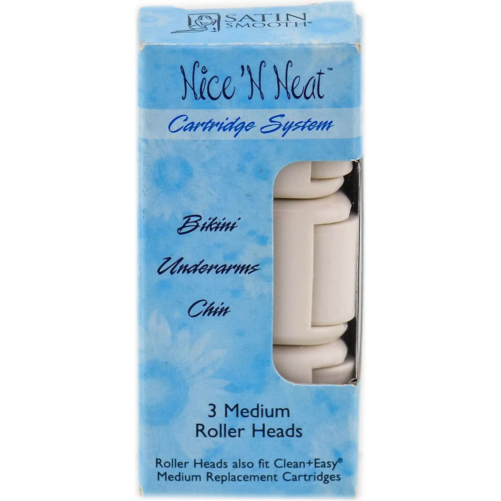 Satin Smooth Medium Roller Heads