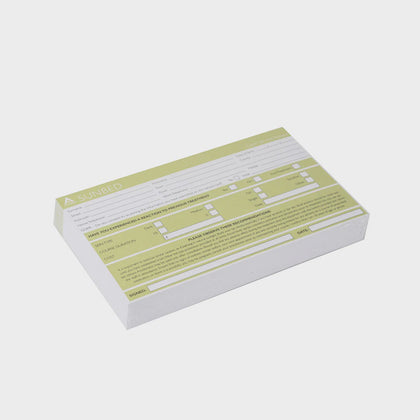 Record Cards Sunbed - 100pcs