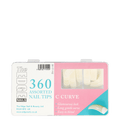 C Curve Assorted Nail Tips 360 Pack