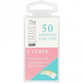 C Curve Assorted Nail Tips 50 Pack