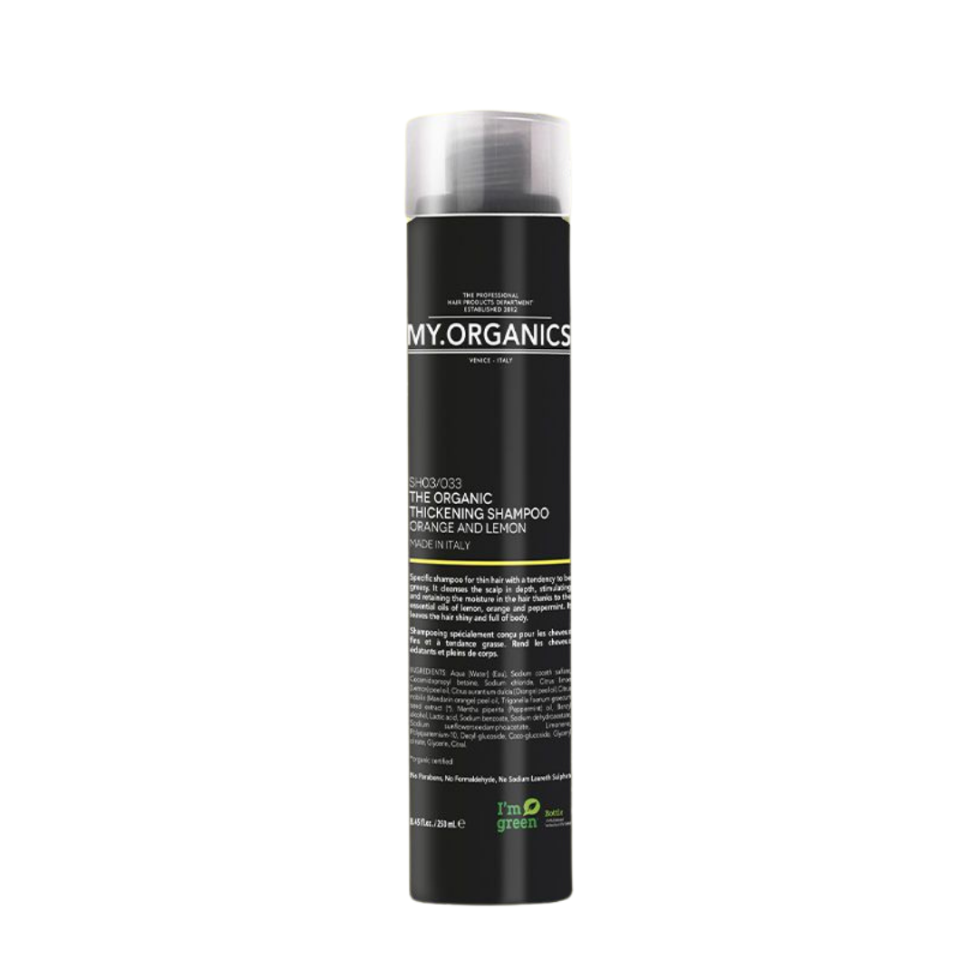 The Organic Thickening Shampoo Orange and Lemon 250ml
