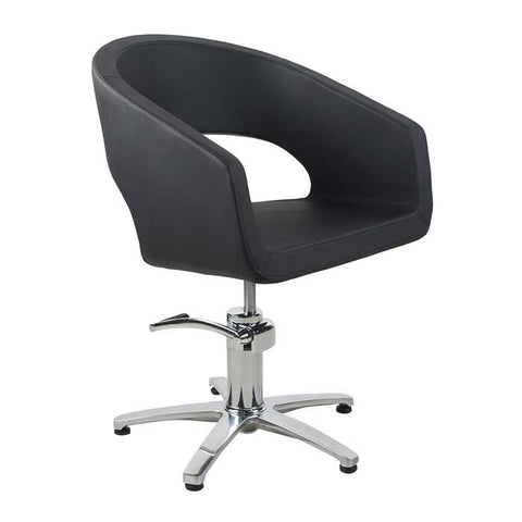 Plaza Styling Chair Black with 5 Star Base