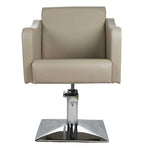 Manhattan Styling Chair Cream with Square Base