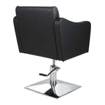 Manhattan Styling Chair Black with Square Base