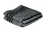 HAIR TOOLS HAIRDRESSING TOWELS - BLACK & WHITE (12)